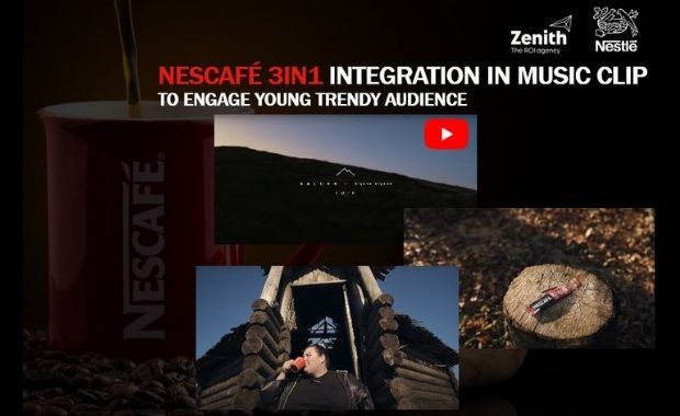 Nescafé 3in1 інтеграція у музичний кліп, щоб зацікавити молоду трендову аудиторію