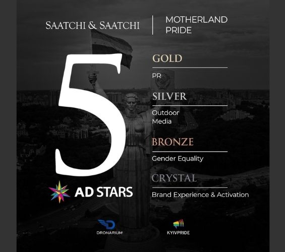 Ukrainian Case “Motherland Pride” Has Won 5 Awards at AD STARS in Asia