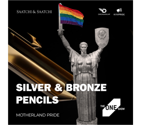 The Motherland Pride Has Got Silver and Bronze Pencils at The One Show