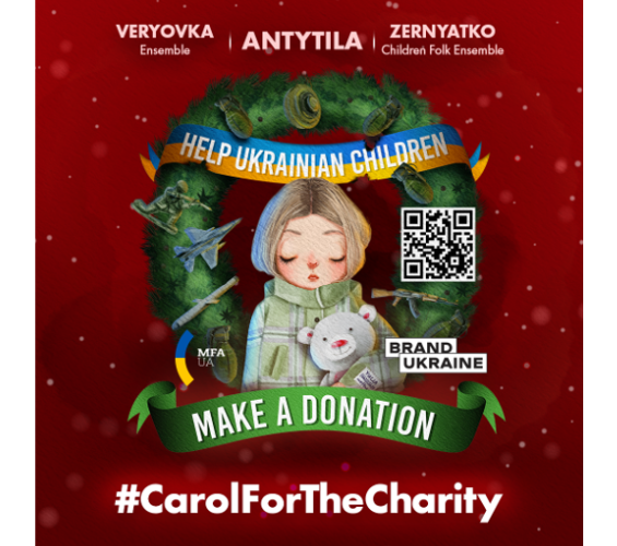 Shazam this new “Carol of the Bells” this season to support Ukraine Children affected by the war