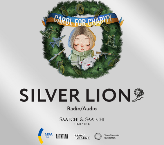 Carol for Charity Has Won Its First Silver at Cannes Lions 2023