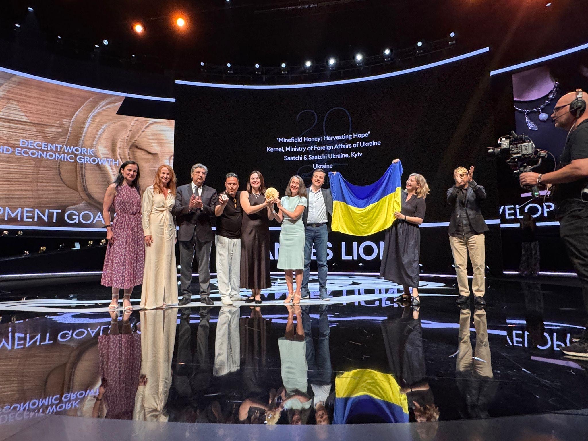 Saatchi & Saatchi Ukraine завоювала перше в історії України золото Каннських левів